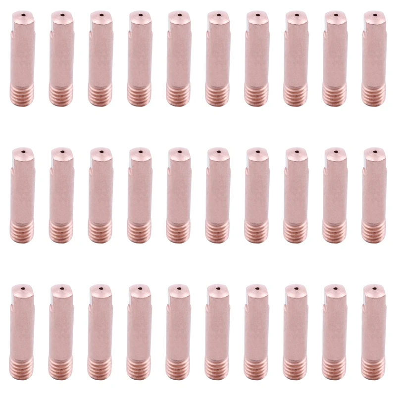 60Pcs CO2 Mig Contact Tips 0.8X25mm For MB15 15AK Mig Welding Torch Consumables Accessories
60Pcs CO2 Mig Contact Tips 0.8X25mm For MB15 15AK Mig Welding Torch Consumables Accessories