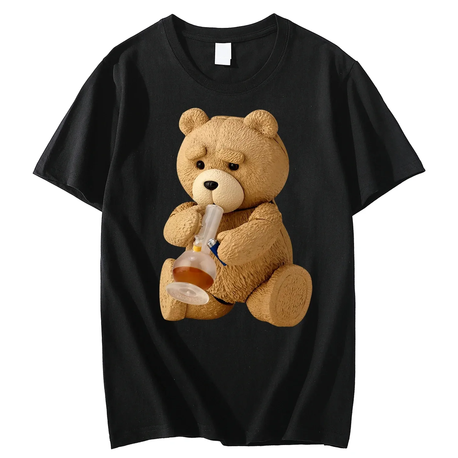 2024 New Men's Cute Teddy Bear Drinking Beer Printed T-Shirt Summer Short Sleeve 100% Cotton Street Loose Top
2024 New Men's Cute Teddy Bear Drinking Beer Printed T-Shirt Summer Short Sleeve 100% Cotton Street Loose Top
