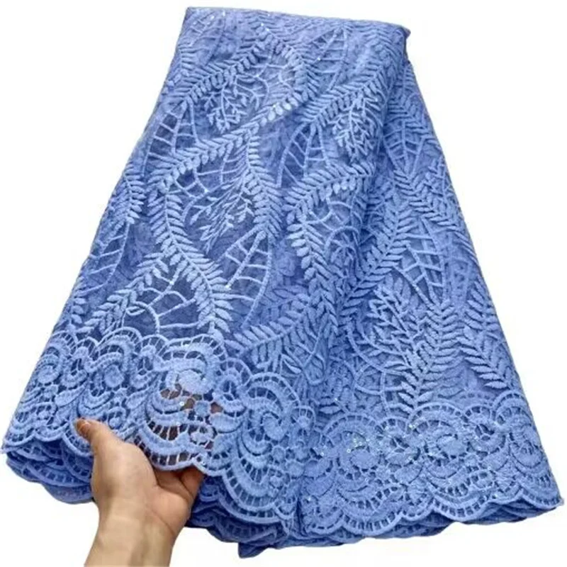 Latest 5Yards Blue African Lace Fabric 2023 Green French Lace Fabric Nigeria Occasion Wear Fabric For Wholesale
Latest 5Yards Blue African Lace Fabric 2023 Green French Lace Fabric Nigeria Occasion Wear Fabric For Wholesale