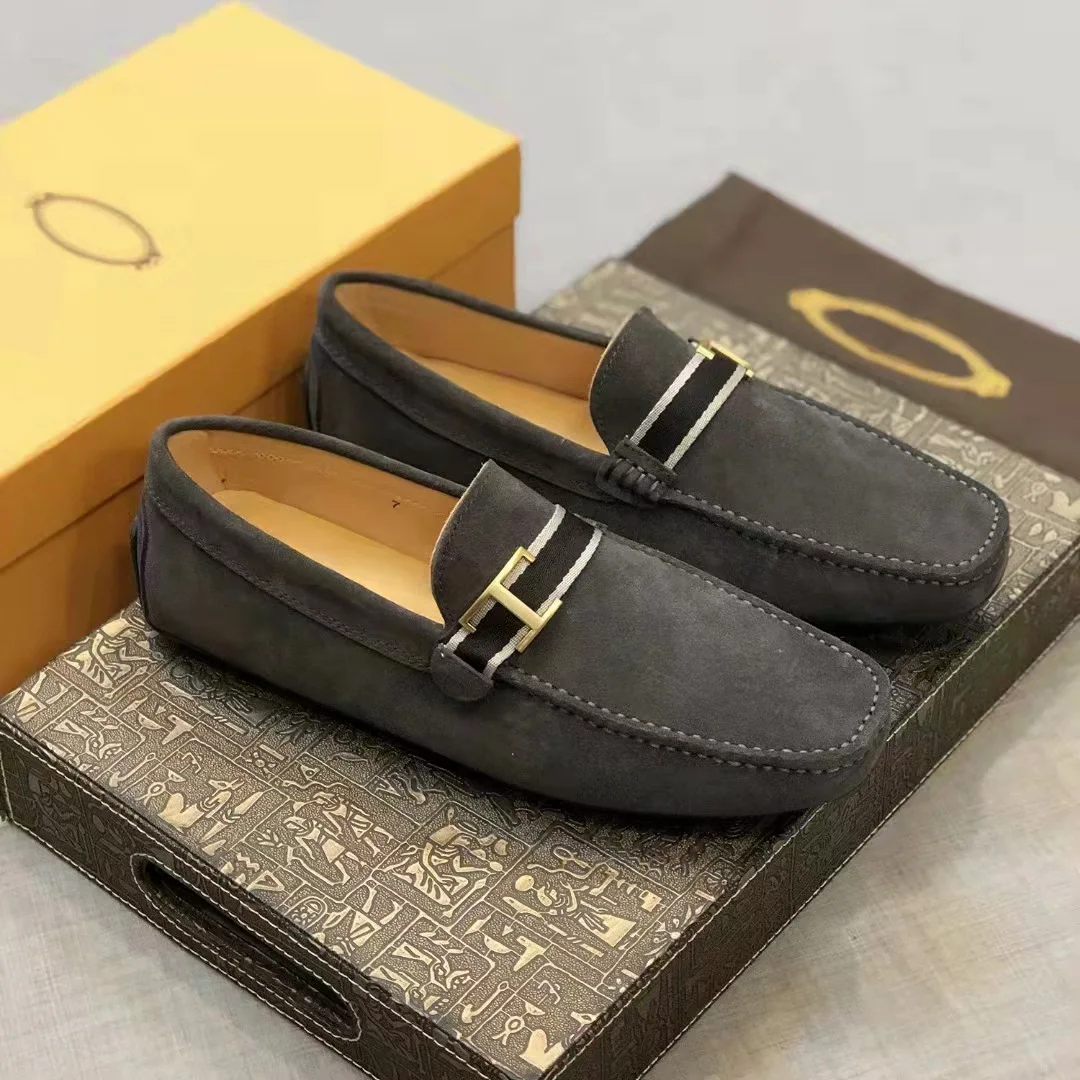 European and American style spring, autumn, and summer new bean shoes for men's leather flat bottomed business and leisure shoes
European and American style spring, autumn, and summer new bean shoes for men's leather flat bottomed business and leisure shoes