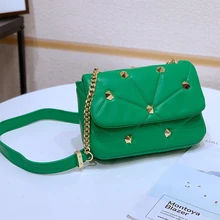Women Shoulder Bags 2022 PU Leather Handbags Female Shoppers Purses Fashion Casual Diamond Lattice Chain Pointed Rivet Flap Bags
Women Shoulder Bags 2022 PU Leather Handbags Female Shoppers Purses Fashion Casual Diamond Lattice Chain Pointed Rivet Flap Bags