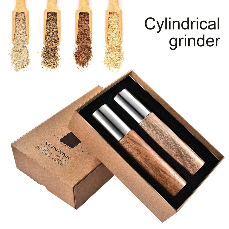 Wooden Grinder Pepper Mill Manual Spice Salt Pepper Grinder Multipurpose Seasoning Bottle Kitchen Tool
Wooden Grinder Pepper Mill Manual Spice Salt Pepper Grinder Multipurpose Seasoning Bottle Kitchen Tool