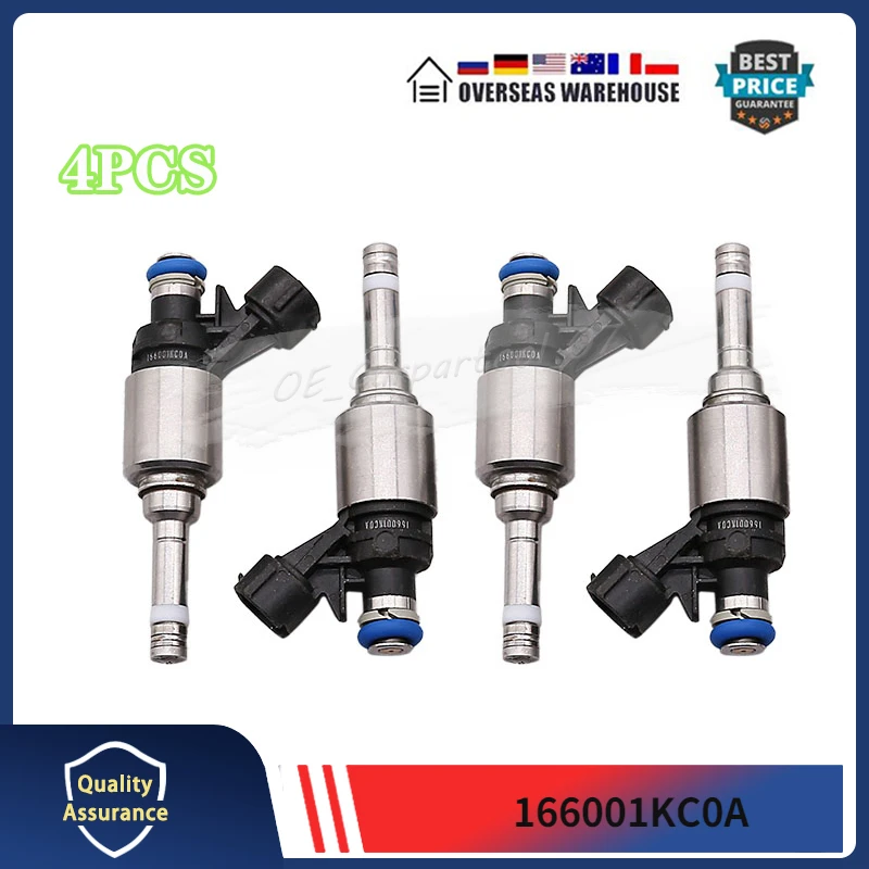 Set Of (4) Fuel Injectors 166001KC0A 16600-1KC0A For Nissan Juke 2013-2017 1.6L L4
Set Of (4) Fuel Injectors 166001KC0A 16600-1KC0A For Nissan Juke 2013-2017 1.6L L4