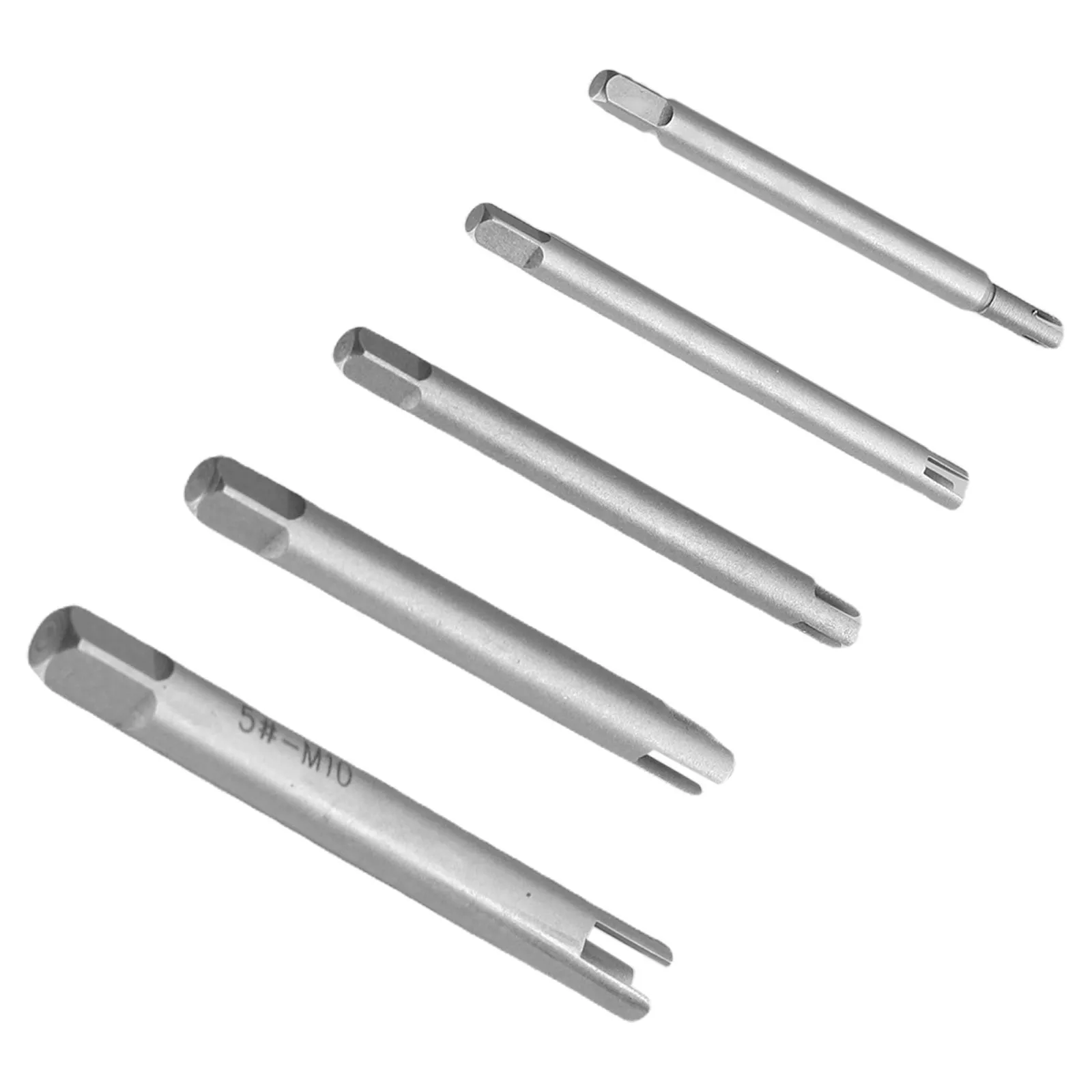 5pcs-M10 Screw Tap Extractor Steel Broken Head Tap Stripped Screw Tap Extractor Screw Remover Tool Drill Bit M5 M6 M8 M10
5pcs-M10 Screw Tap Extractor Steel Broken Head Tap Stripped Screw Tap Extractor Screw Remover Tool Drill Bit M5 M6 M8 M10