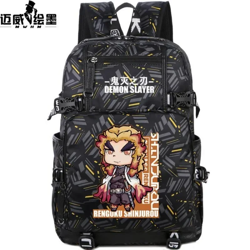 

Ghost Slayer Blade My Wife Shanyi Zaomen Tanjiro Nezuko Anime Peripheral School Bag Junior High School Student Backpack