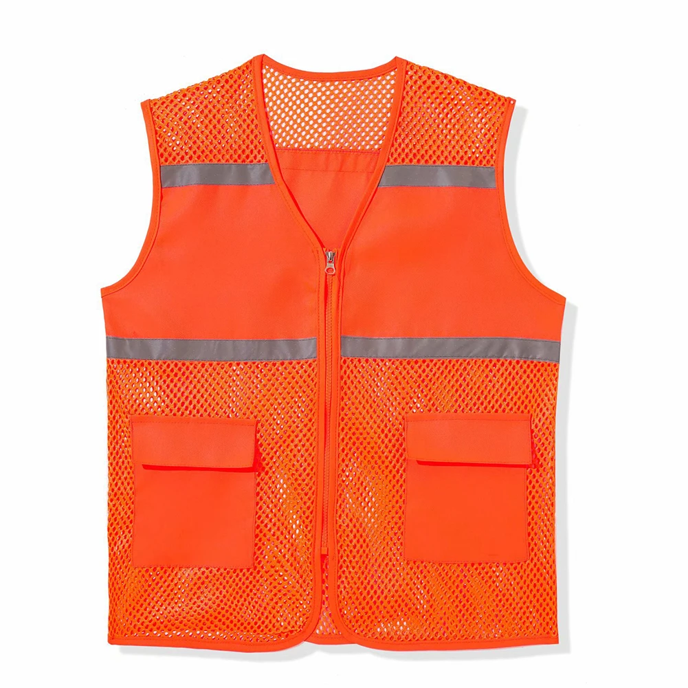 Men Women Workwear Vests Coat All Season Mesh Vest Jacket Loose Reflective Strip Printed Fishing Outdoor Vest Tops Outwear
Men Women Workwear Vests Coat All Season Mesh Vest Jacket Loose Reflective Strip Printed Fishing Outdoor Vest Tops Outwear