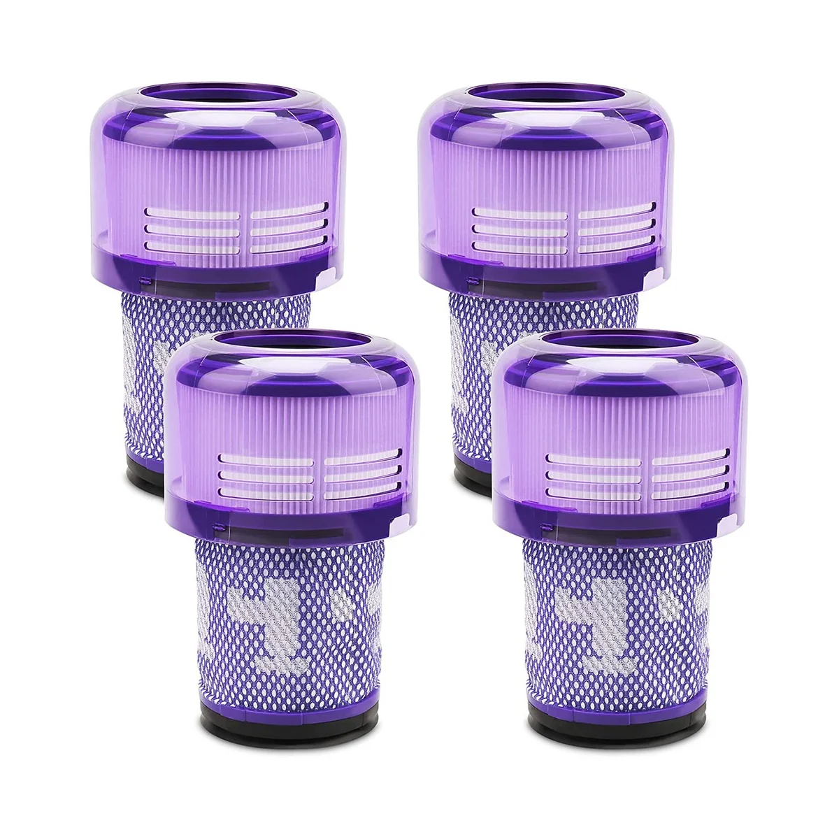 4 Pack V12 Filters Replacement for Dyson V12 Slim Vacuums and V12 Detect Slim Vacuums, Part No.971517-01
4 Pack V12 Filters Replacement for Dyson V12 Slim Vacuums and V12 Detect Slim Vacuums, Part No.971517-01