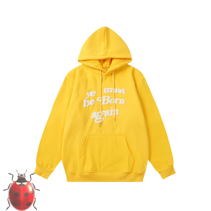 Yellow Season 6 Hooded Hoodies Men Women 1:1 Puff Ye Must Be Born Again Fleece Drawstring Pullovers CPFM Kanye Sweatshirts y2k
Yellow Season 6 Hooded Hoodies Men Women 1:1 Puff Ye Must Be Born Again Fleece Drawstring Pullovers CPFM Kanye Sweatshirts y2k