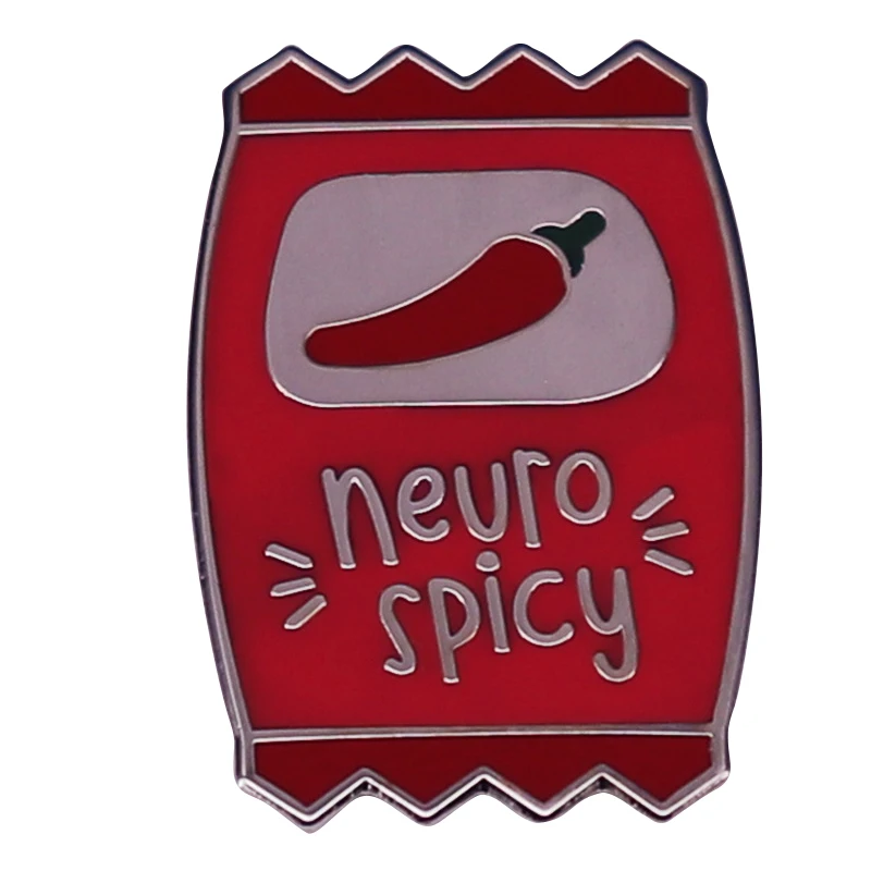 

A2252 Neuro Spicy Sauce Bun Brooches for Clothing Lapel Pins for Backpack Enamel Pin Badges Fashion Jewelry Accessories Gifts