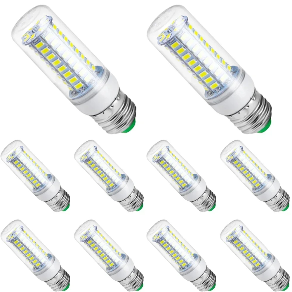10 Pcs/Lots 220V 72 LEDs E27 E14 GU10 G9 B22 LED Corn Bulb High Transmittance SMD 5730 Chandelier Candle LED Light Warm Light
10 Pcs/Lots 220V 72 LEDs E27 E14 GU10 G9 B22 LED Corn Bulb High Transmittance SMD 5730 Chandelier Candle LED Light Warm Light
