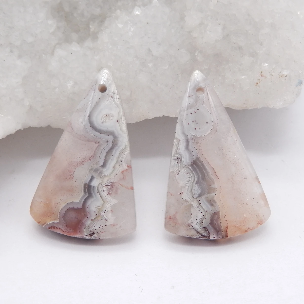 Natural Crazy Lace Agate Stone Marquise Earrings for Women, Gemstone Earrings Beads for Jewelry Making
Natural Crazy Lace Agate Stone Marquise Earrings for Women, Gemstone Earrings Beads for Jewelry Making