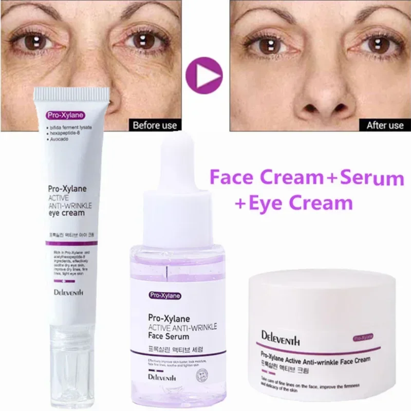 Remove Wrinkles Eye Serum Whitening Anti-Aging Lifting Firming Cream Removal Fine Lines Moisturizer Brighten Facial Skin Set
Remove Wrinkles Eye Serum Whitening Anti-Aging Lifting Firming Cream Removal Fine Lines Moisturizer Brighten Facial Skin Set
