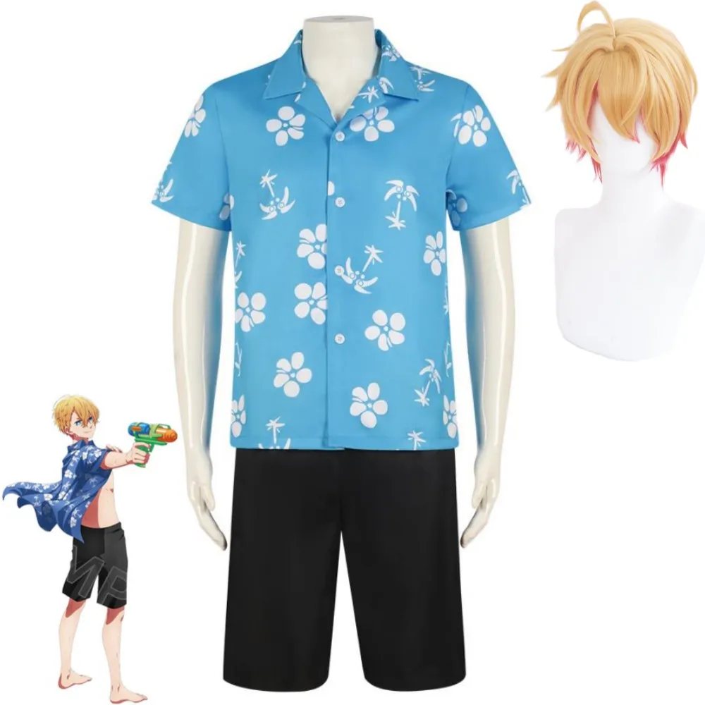 Anime Hoshino Akuamarin Amemiya Gorō Aquamarine Oshi No Ko Their Idol'S Children Cosplay Costume Wig Swimsuit Halloween Suit
Anime Hoshino Akuamarin Amemiya Gorō Aquamarine Oshi No Ko Their Idol'S Children Cosplay Costume Wig Swimsuit Halloween Suit