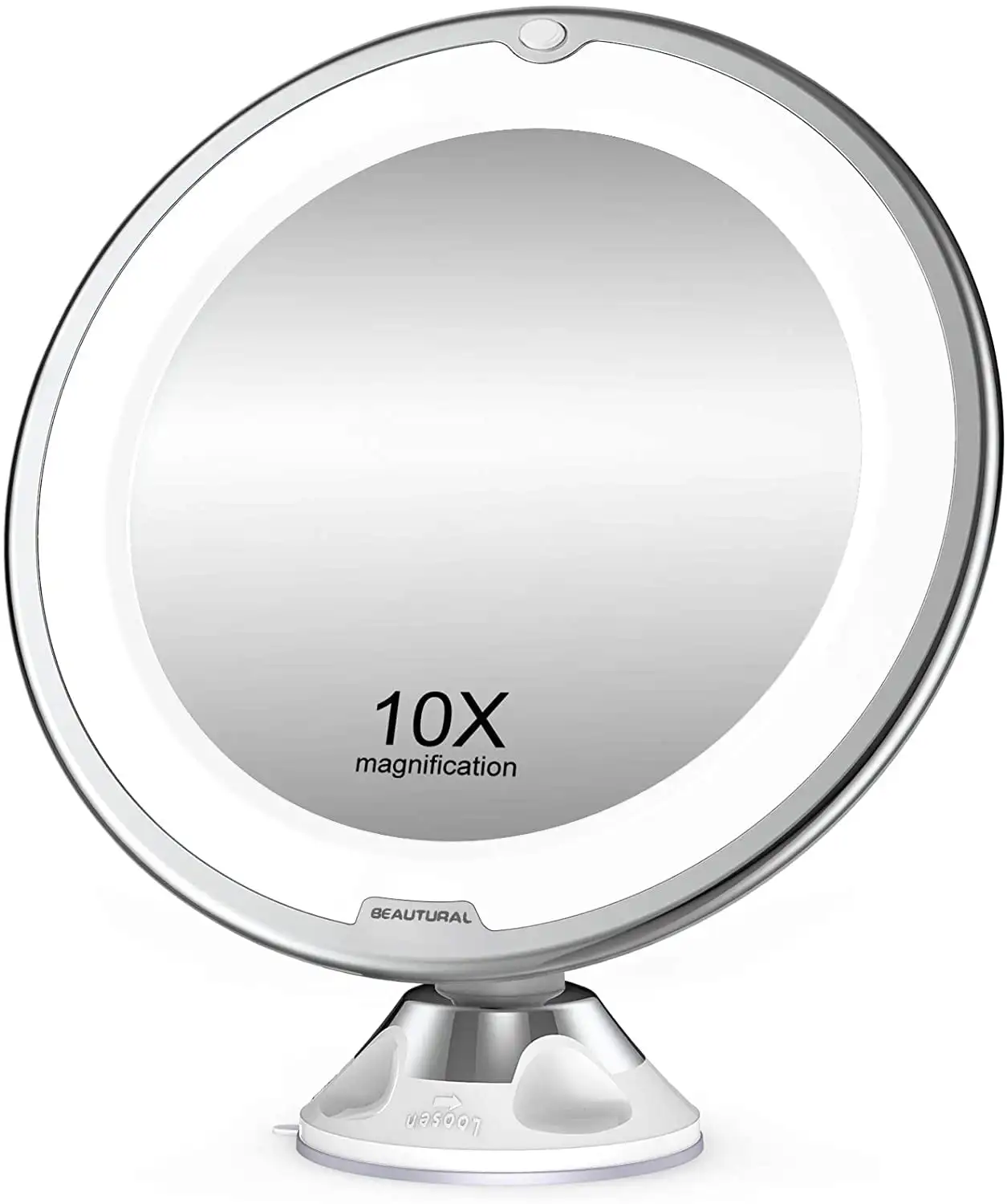 10X Magnifying Makeup Mirror with Lights, Lighted Magnifying Vanity Makeup Mirror for Home Tabletop Bathroom Shower Travel, 360
10X Magnifying Makeup Mirror with Lights, Lighted Magnifying Vanity Makeup Mirror for Home Tabletop Bathroom Shower Travel, 360