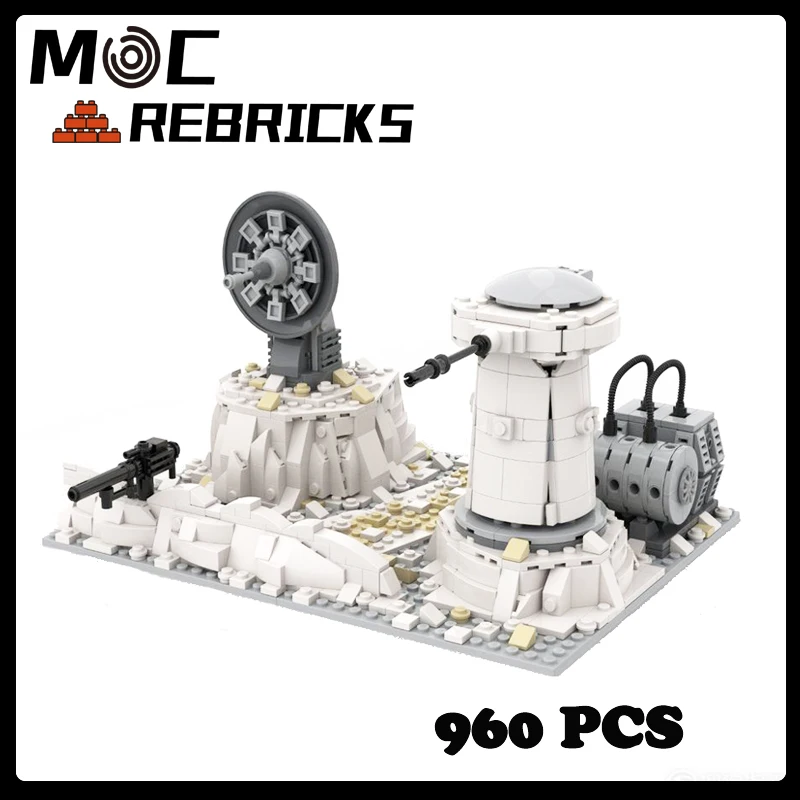 

MOC Space War Series SW 5 Rebel Cannons Model DIY Assembling Bricks Building Blocks Boys Puzzle Toys Kids Xmas Creative Gifts