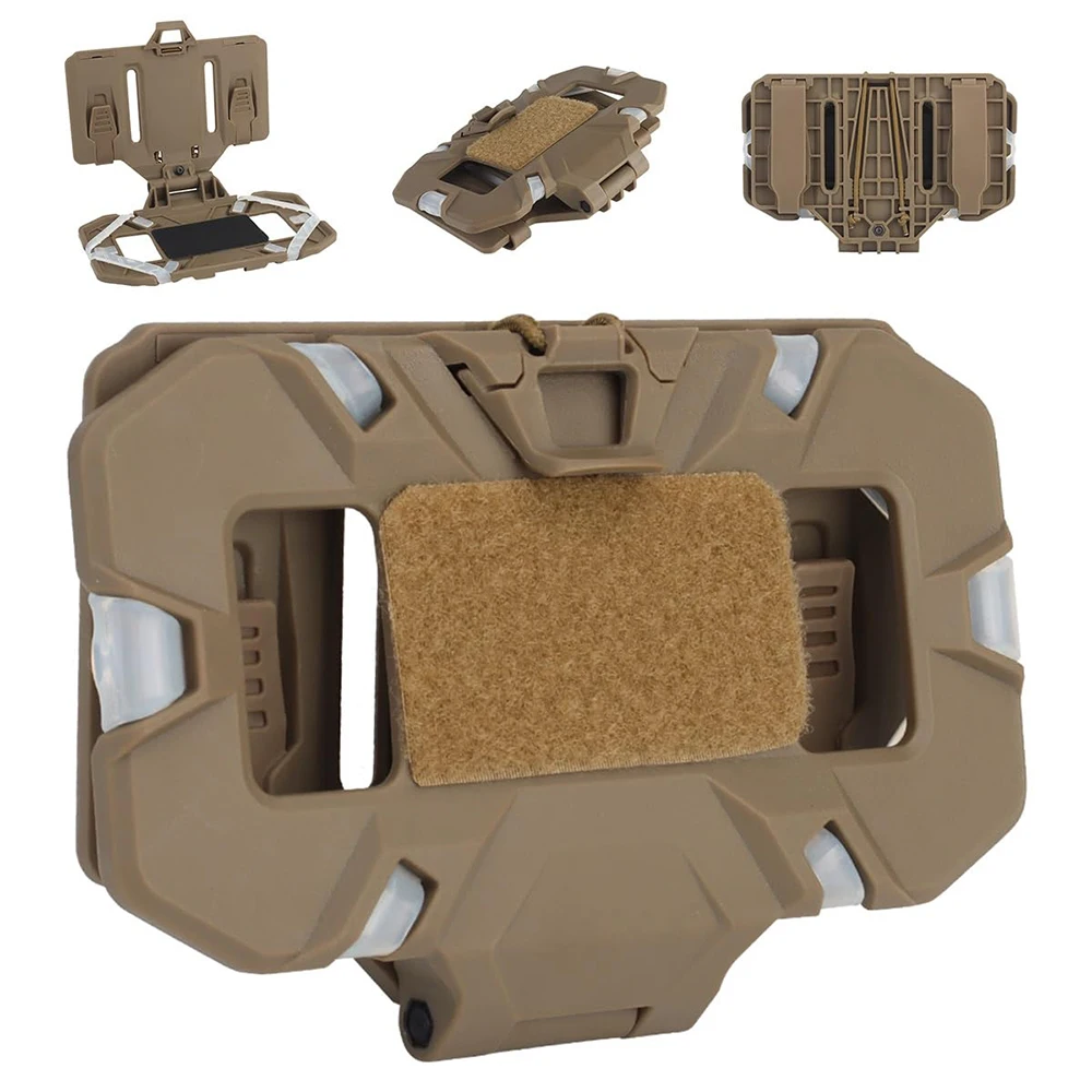 Navigation Board Front Tactical Admin Pouch Navigator Smart Phone Holder Flip Lite Adjustable Hinge FCPC Vest Hunting Accessory
Navigation Board Front Tactical Admin Pouch Navigator Smart Phone Holder Flip Lite Adjustable Hinge FCPC Vest Hunting Accessory