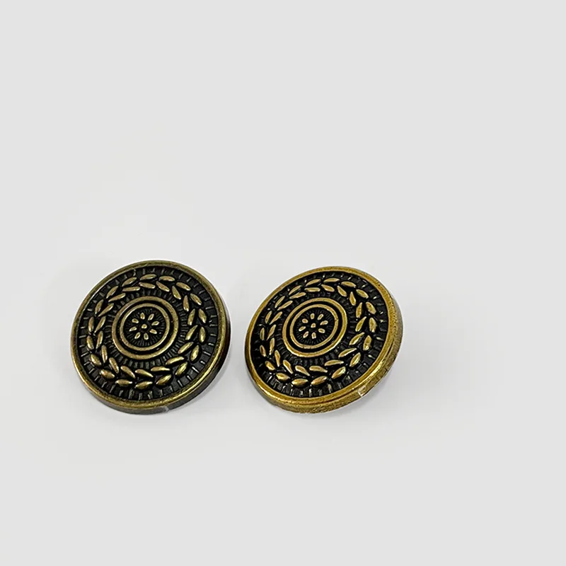5pcs Vintage Ear Wreath British Academy Style Metal Button Suit Decorate Buckle Embellishments for Clothing Sewing Supplies
5pcs Vintage Ear Wreath British Academy Style Metal Button Suit Decorate Buckle Embellishments for Clothing Sewing Supplies