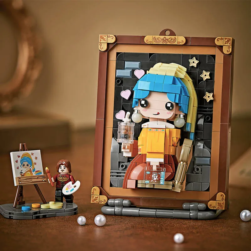 Living room decoration new product 3D painting decoration shouting duck pouring milk maid children's building block gift
Living room decoration new product 3D painting decoration shouting duck pouring milk maid children's building block gift