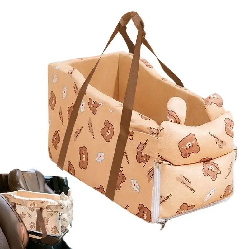 Pet Car Booster Seat Small Dog/Cat Booster Seats On Car Interactive Pet Seat Removable Washable Cover Dog Car Safety Seats For
Pet Car Booster Seat Small Dog/Cat Booster Seats On Car Interactive Pet Seat Removable Washable Cover Dog Car Safety Seats For