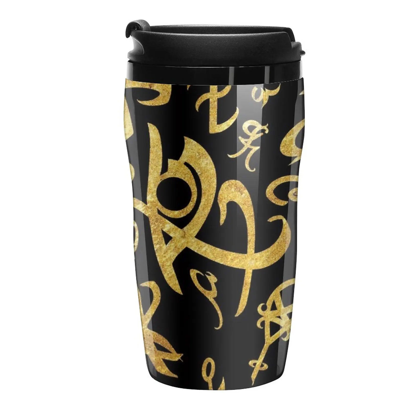 

New Shadowhunters rune - gold group of runes Travel Coffee Mug Cute Mugs Coffe Cup Coffee Good Teaware Coffee To Go