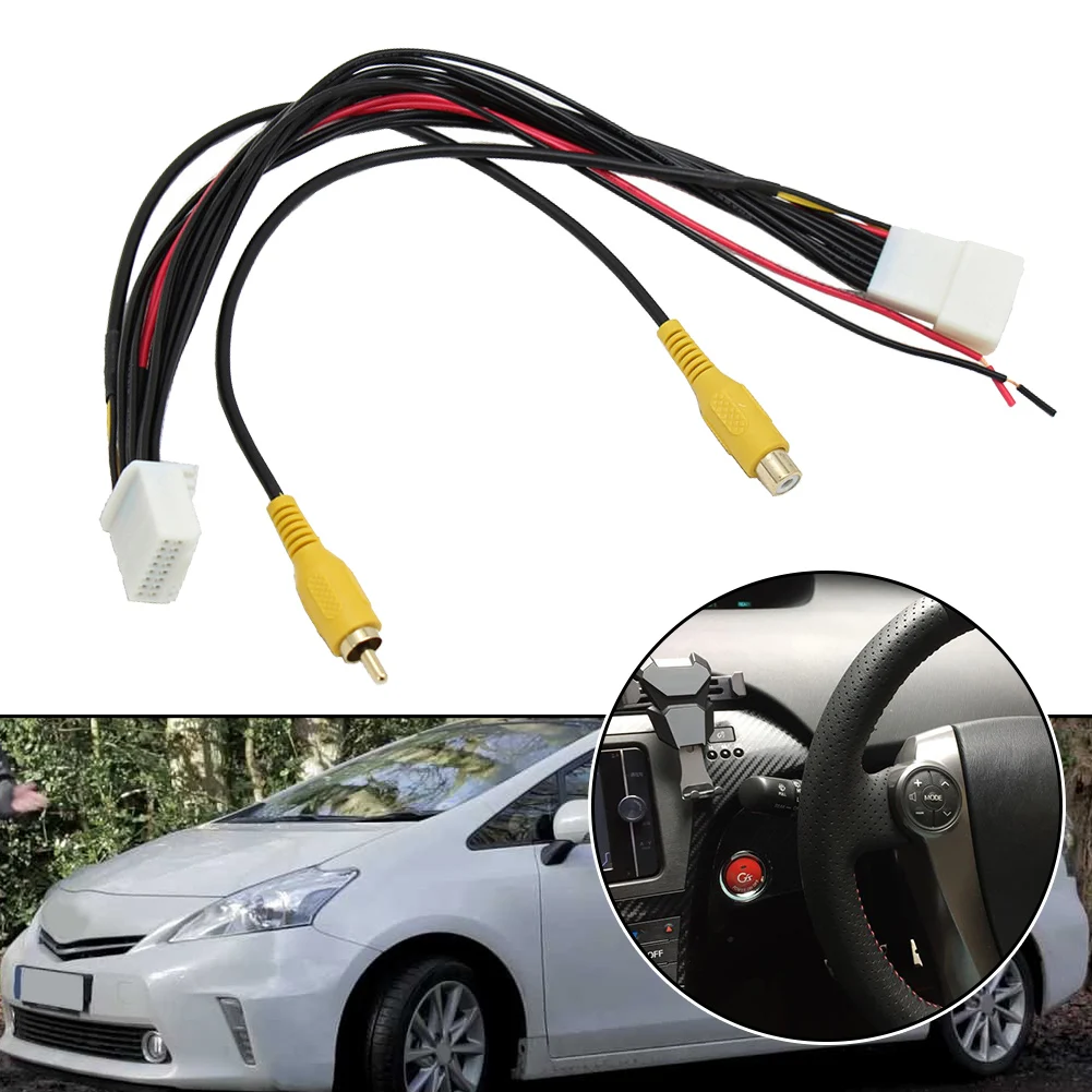 19cm Car Backup Reverse Camera Add/Retain Wire Harness Adapter For Prius 2012-2015 Video Extension Cable
19cm Car Backup Reverse Camera Add/Retain Wire Harness Adapter For Prius 2012-2015 Video Extension Cable