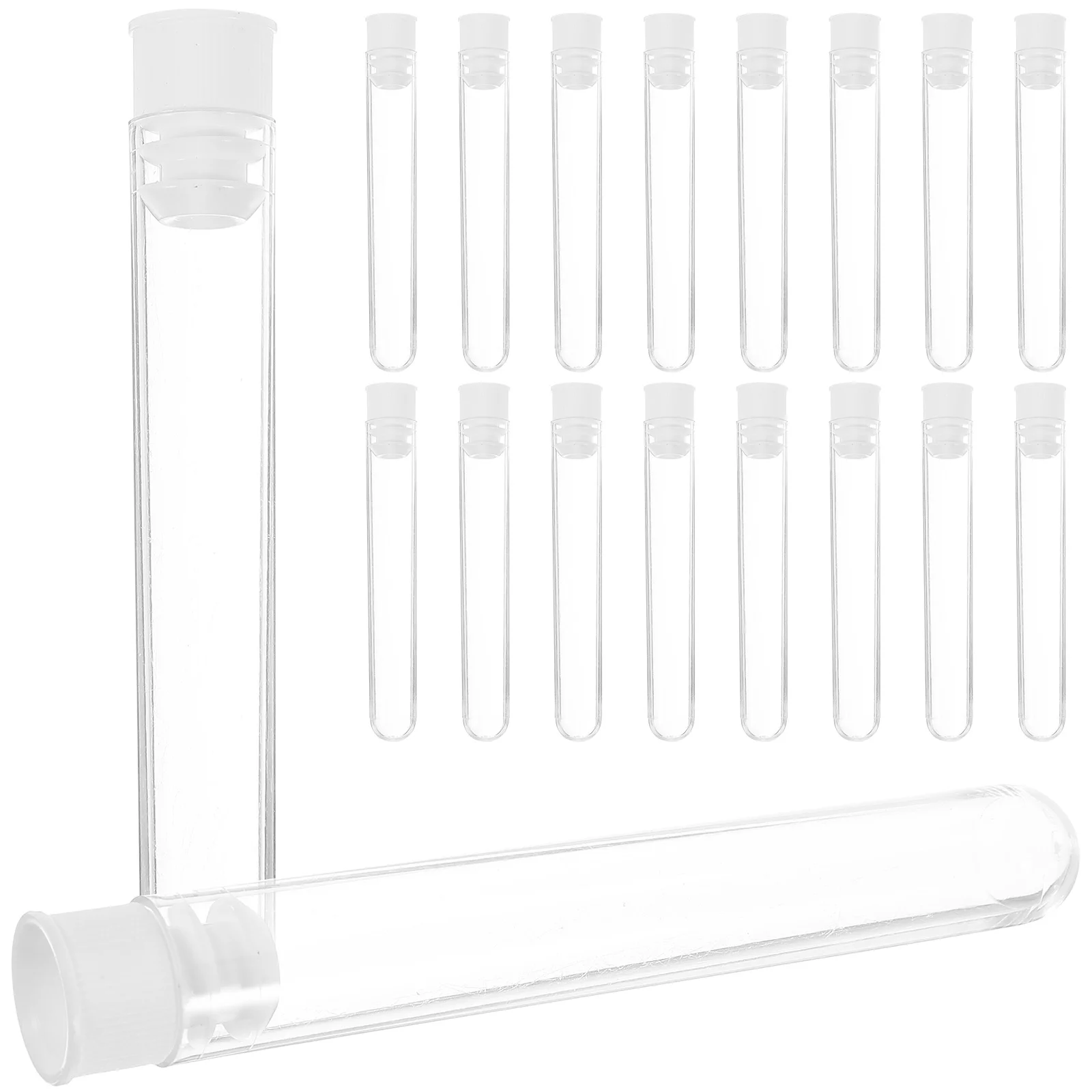 50 Pcs Test Tube Plastic Tubes Kids for Experiment Birthday Party Supplies Candy Small
50 Pcs Test Tube Plastic Tubes Kids for Experiment Birthday Party Supplies Candy Small