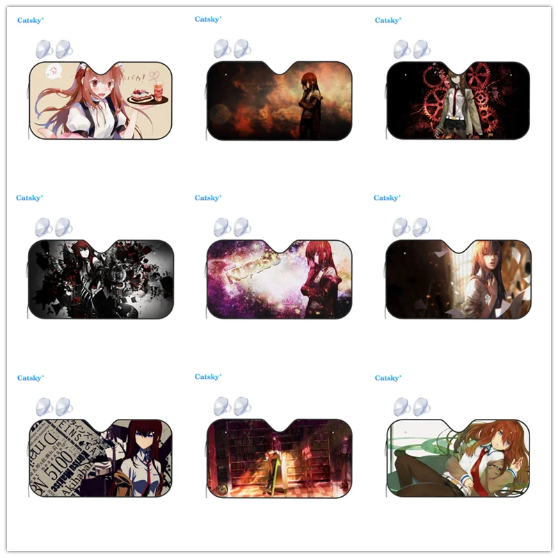 Makise Kurisu Anime Girl Car Windshield Cover Sun ShadeUniversal Folding Block UV Rays Sun Visor Protector for Auto Sedan Truck
Makise Kurisu Anime Girl Car Windshield Cover Sun ShadeUniversal Folding Block UV Rays Sun Visor Protector for Auto Sedan Truck