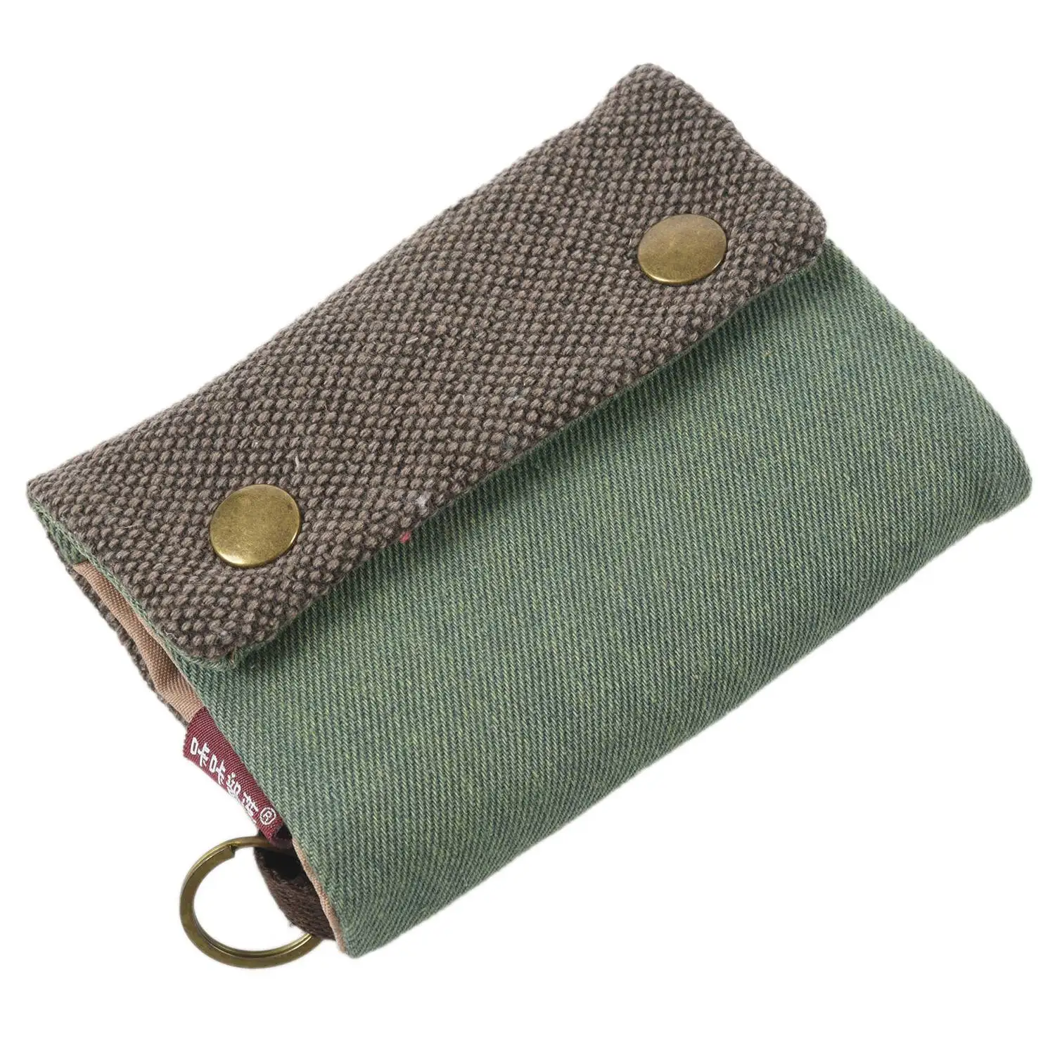 Unisex Men Women's Three Layer Folded Manual Canvas Wallet Bag With Multi Card Holder,Boy Girl's Multifunction Coin Purse(Green)
Unisex Men Women's Three Layer Folded Manual Canvas Wallet Bag With Multi Card Holder,Boy Girl's Multifunction Coin Purse(Green)
