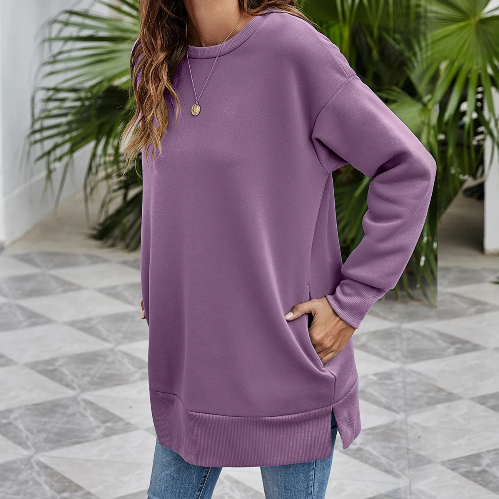 Long Sleeve Pocket Design Sweatshirt Dress 2023 Elegant Women Autumn Sweatshirts Dress Long Sleeve Loose Work Spring Dresses
Long Sleeve Pocket Design Sweatshirt Dress 2023 Elegant Women Autumn Sweatshirts Dress Long Sleeve Loose Work Spring Dresses