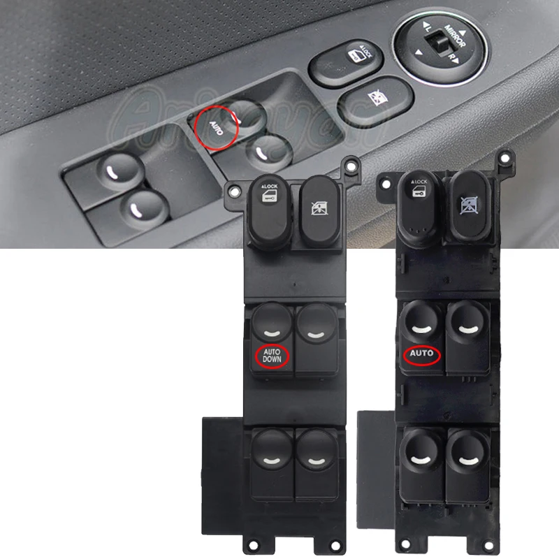 

Front Left Car Window Control Switch Electric Glass Lifter Control Buttons For Hyundai i30 I30cw 2008 2009 2010 2011 93570-2L010