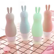 Portable 90ml Cartoon Bear Rabbit Shape Silicone Refillable Bottles Traveler Lotion Points Shampoo Container Press Bottles
Portable 90ml Cartoon Bear Rabbit Shape Silicone Refillable Bottles Traveler Lotion Points Shampoo Container Press Bottles