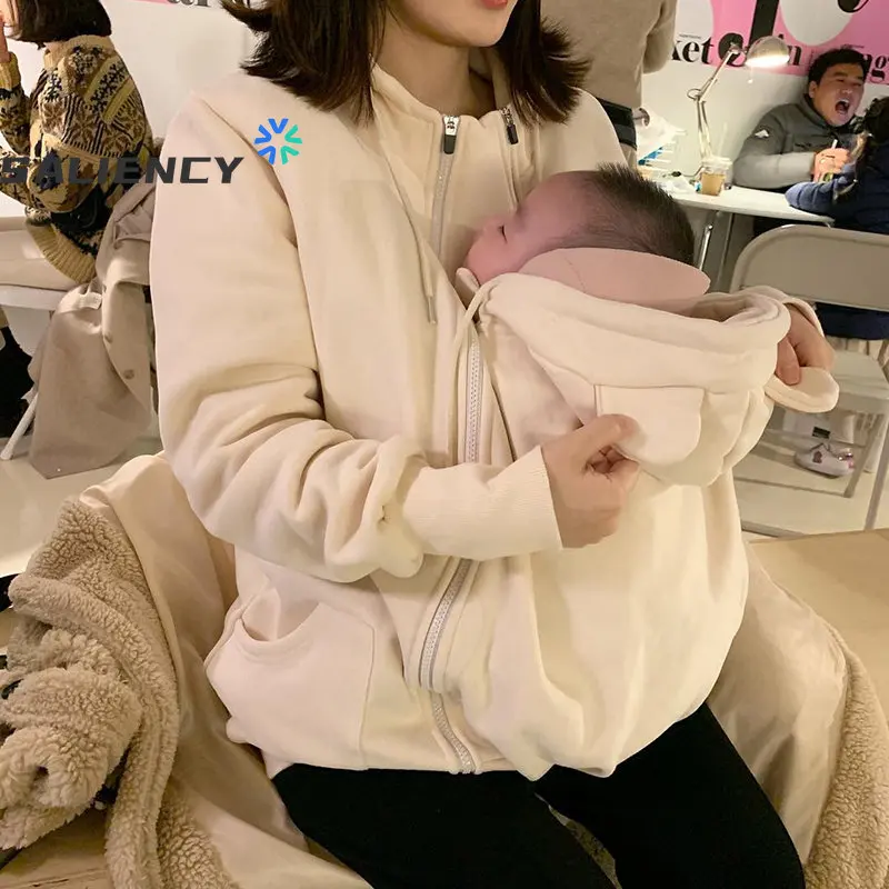 Кенгуру для родителей и детей цельная одежда для грудного вскармливания для малышей и мам Весенняя осенняя одежда Одежда для новорожденных куртка свитер
Кенгуру для родителей и детей цельная одежда для грудного вскармливания для малышей и мам Весенняя осенняя одежда Одежда для новорожденных куртка свитер