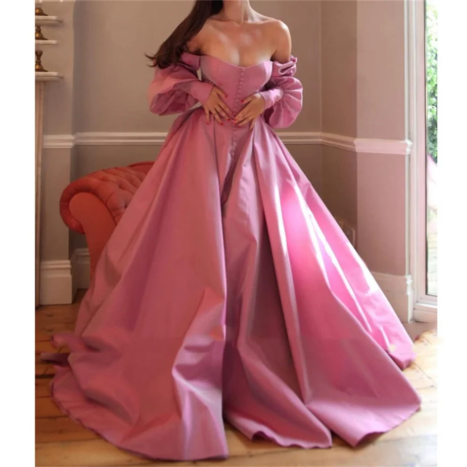 Shiyiecy Long Sleeves Button Sweetheart Floor-length Prom Bridesmaid Wedding Dress Lace Up Party Evening Elegant 2024 Celebrity
Shiyiecy Long Sleeves Button Sweetheart Floor-length Prom Bridesmaid Wedding Dress Lace Up Party Evening Elegant 2024 Celebrity