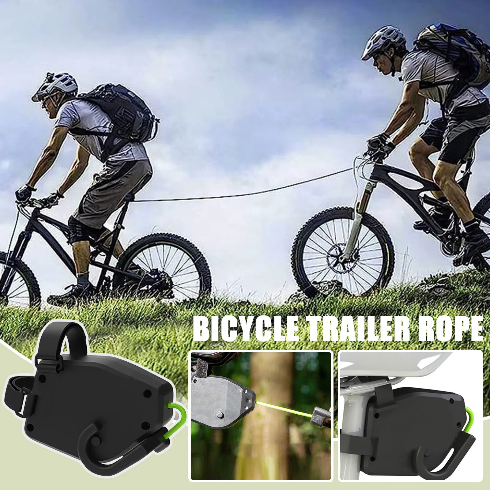 Kids Bike Tow Rope Bike Bungee Tow Rope Multiple Colour with Storage Bag for Outdoor Sports
Kids Bike Tow Rope Bike Bungee Tow Rope Multiple Colour with Storage Bag for Outdoor Sports