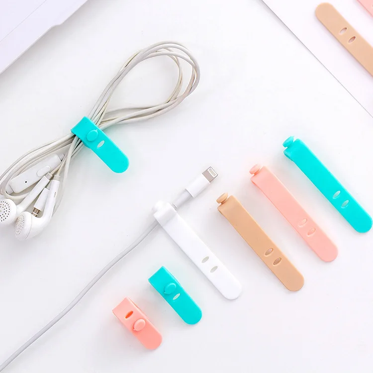 New Silicone Strap Anti-lost Earphone Storage Soft Tape Data Cable Trapped Cable Organizer Winder S1026
New Silicone Strap Anti-lost Earphone Storage Soft Tape Data Cable Trapped Cable Organizer Winder S1026