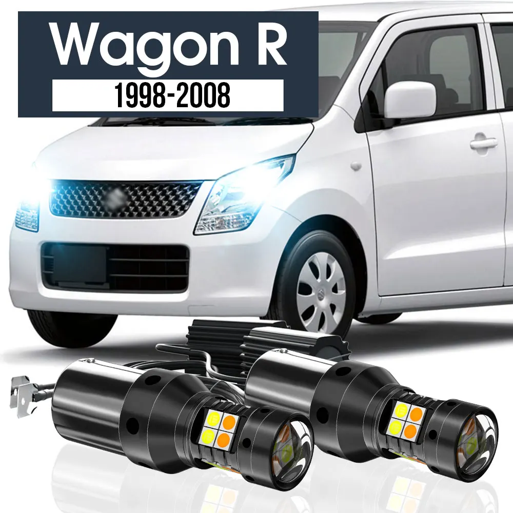 2x LED Dual Mode Turn Signal+Daytime Running Light Blub DRL Canbus Accessories For Suzuki Wagon R 1998-2008 2003 2004 2005 2006
2x LED Dual Mode Turn Signal+Daytime Running Light Blub DRL Canbus Accessories For Suzuki Wagon R 1998-2008 2003 2004 2005 2006
