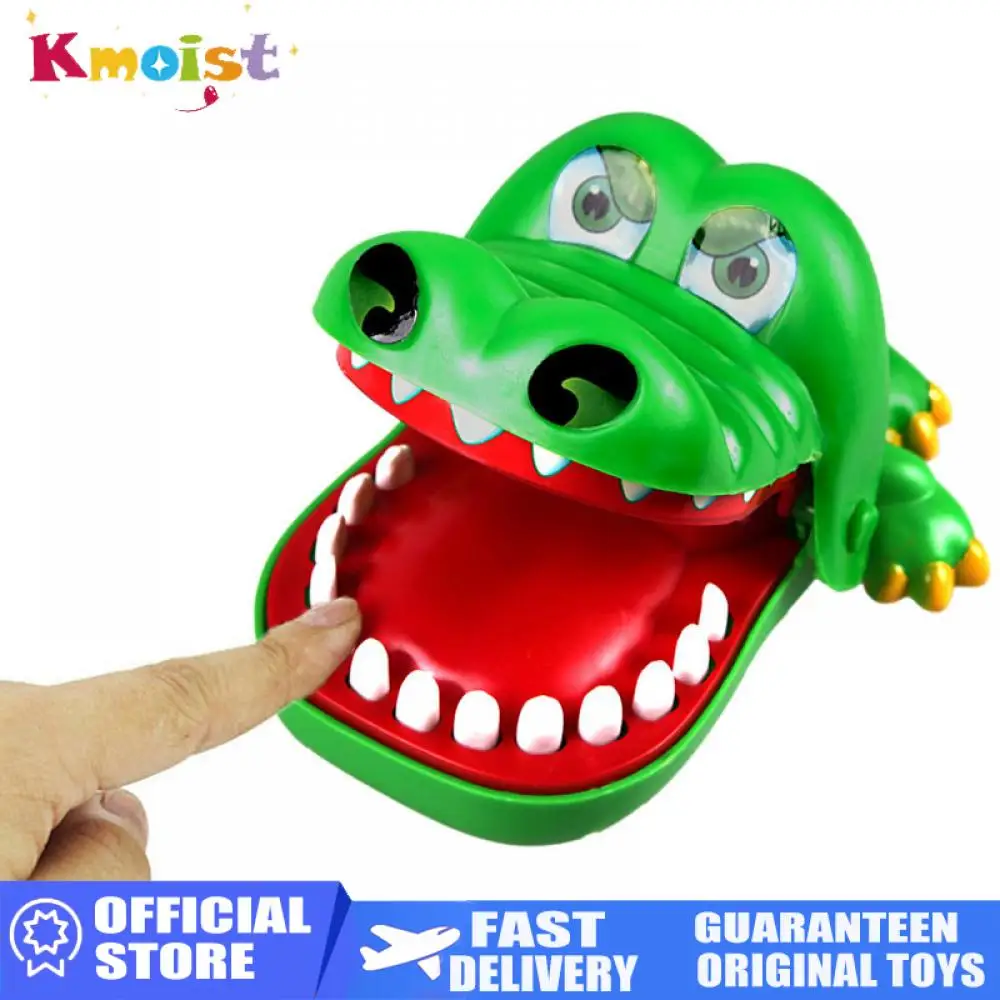 

Creative Practical Jokes Mouth Tooth Alligator Hand Children's Toys Family Games Classic Biting Hand Crocodile Game Toy for Kids