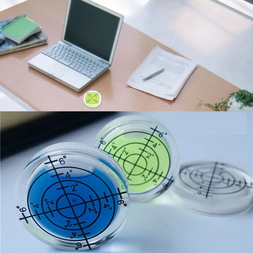 1pc Surface Spirit Level Bubble 32X7mm 0-6 Degrees Mini Round Bullseye Leveller Boat Caravan Tile For Professional Or Occasional
1pc Surface Spirit Level Bubble 32X7mm 0-6 Degrees Mini Round Bullseye Leveller Boat Caravan Tile For Professional Or Occasional