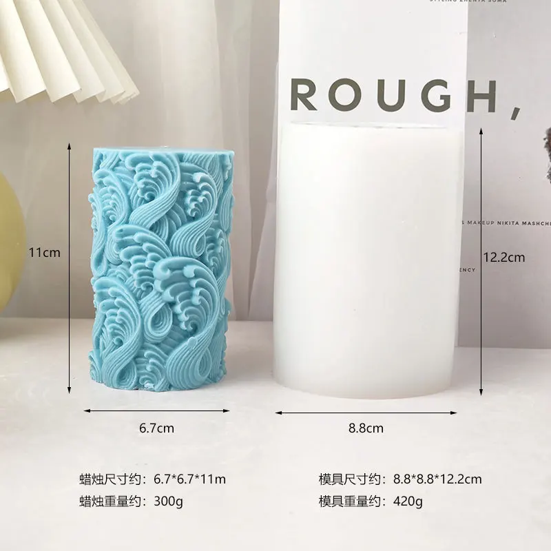 Gift Silicone Mold Candle Moulds Cylinder Relievo Customized Decorate Personality Clear Wax for Candles Templates Fashion Molds
Gift Silicone Mold Candle Moulds Cylinder Relievo Customized Decorate Personality Clear Wax for Candles Templates Fashion Molds