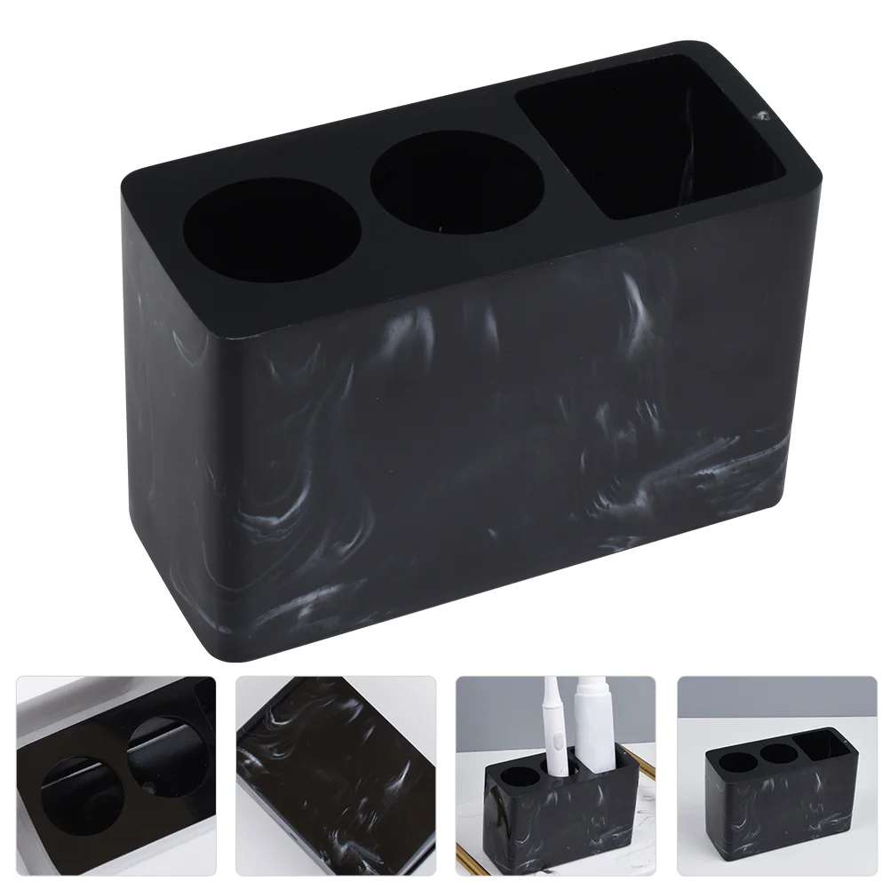 Resin Toothbrush Holder Toothpaste Stand Desk Top Organizer Shelf Bathroom Cabinet
Resin Toothbrush Holder Toothpaste Stand Desk Top Organizer Shelf Bathroom Cabinet