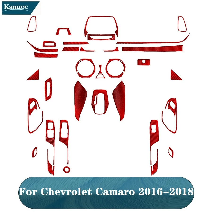 Для моделей Chevrolet Camaro с 8-дюймовым сенсорным экраном 2016-2018, красные наклейки из углеродного волокна для салона автомобиля, декоративные аксессуары
Для моделей Chevrolet Camaro с 8-дюймовым сенсорным экраном 2016-2018, красные наклейки из углеродного волокна для салона автомобиля, декоративные аксессуары