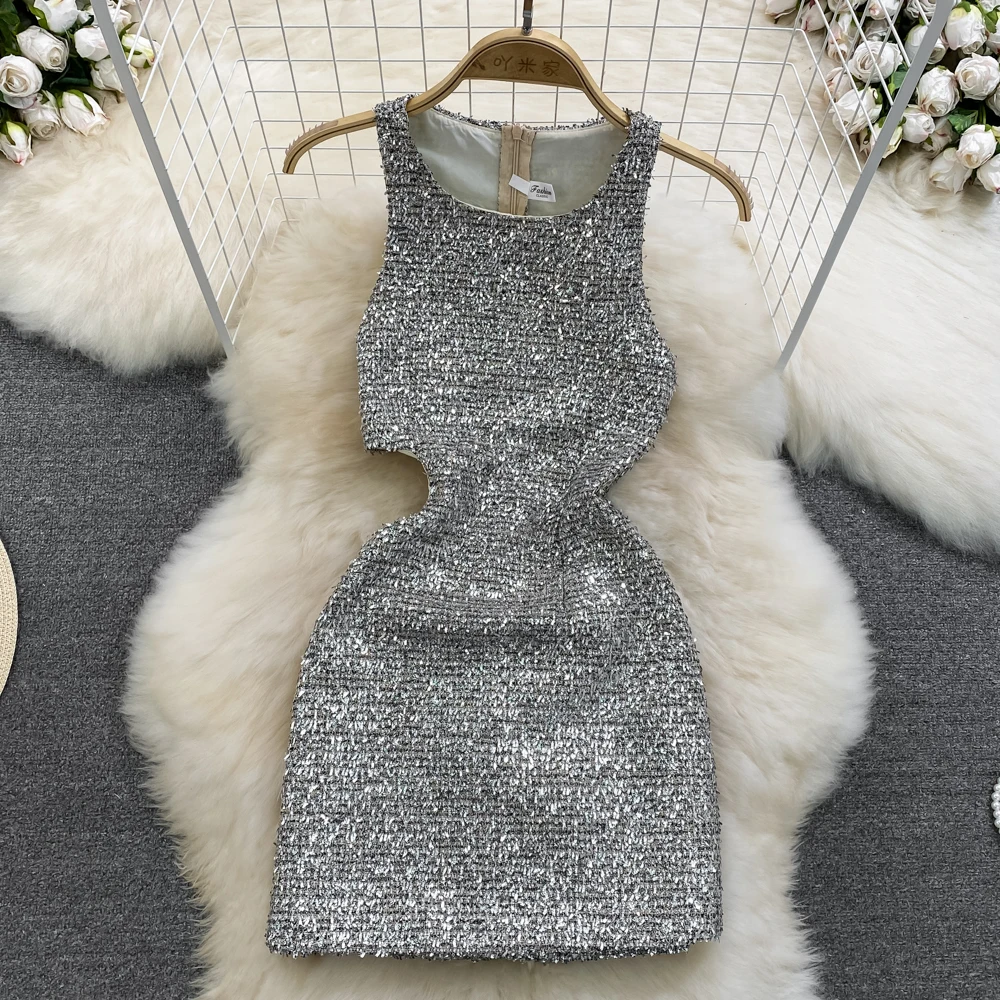 Shining Summer Dress High Split Women Beach Dress Sequin Mini Sexy Party Dresses Vestidos
Shining Summer Dress High Split Women Beach Dress Sequin Mini Sexy Party Dresses Vestidos