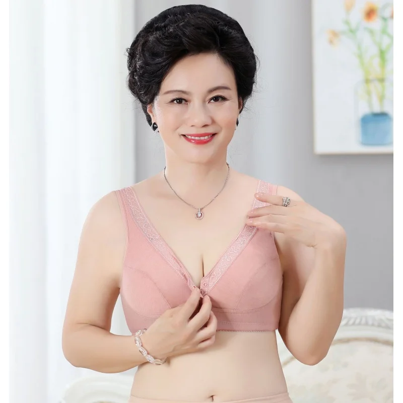 Free Shipping New Lace Front Buckle Underwear Women's Cotton Vest Elderly Bra Large Size without Steel Ring Underwear Women
Free Shipping New Lace Front Buckle Underwear Women's Cotton Vest Elderly Bra Large Size without Steel Ring Underwear Women