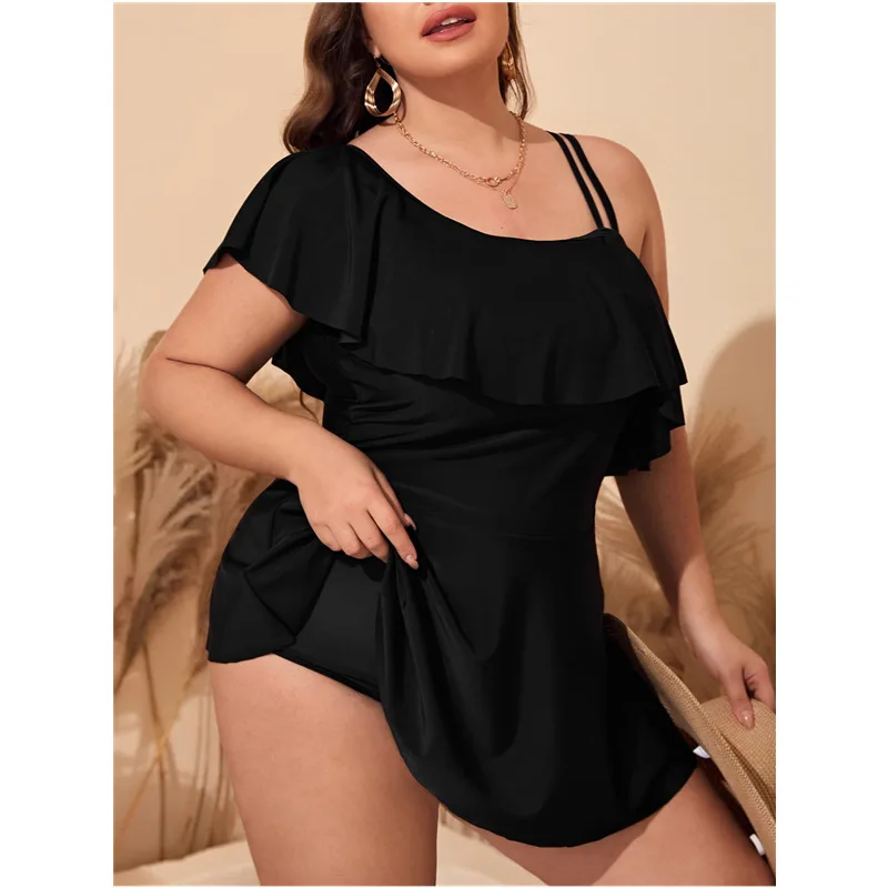 2023 New Solid Women Swimsuit Sexy Bikini Set Ruffle Sleeve Crop Top Push Up High Waist Swimwear Tankini Plus Size Swimdress 4XL
2023 New Solid Women Swimsuit Sexy Bikini Set Ruffle Sleeve Crop Top Push Up High Waist Swimwear Tankini Plus Size Swimdress 4XL