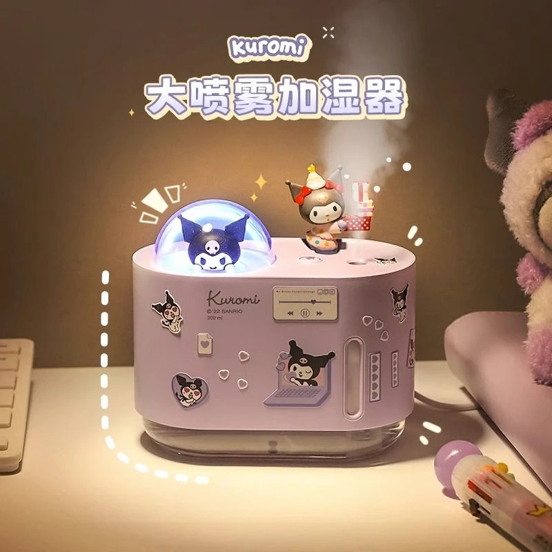 sanrio Kuromi creative anime character personalized humidifier gift exquisite simple kawaii cartoon desktop decoration wholesale 
sanrio Kuromi creative anime character personalized humidifier gift exquisite simple kawaii cartoon desktop decoration wholesale