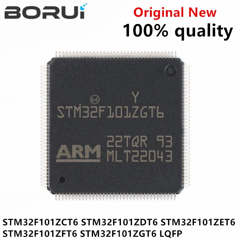 Микроконтроллер STM32F101ZCT6 STM32F101ZDT6 STM32F101ZET6 STM32F101ZFT6 STM32F101ZGT6 LQFP, 10 шт./партия, 100% новый, оригинальный
Микроконтроллер STM32F101ZCT6 STM32F101ZDT6 STM32F101ZET6 STM32F101ZFT6 STM32F101ZGT6 LQFP, 10 шт./партия, 100% новый, оригинальный