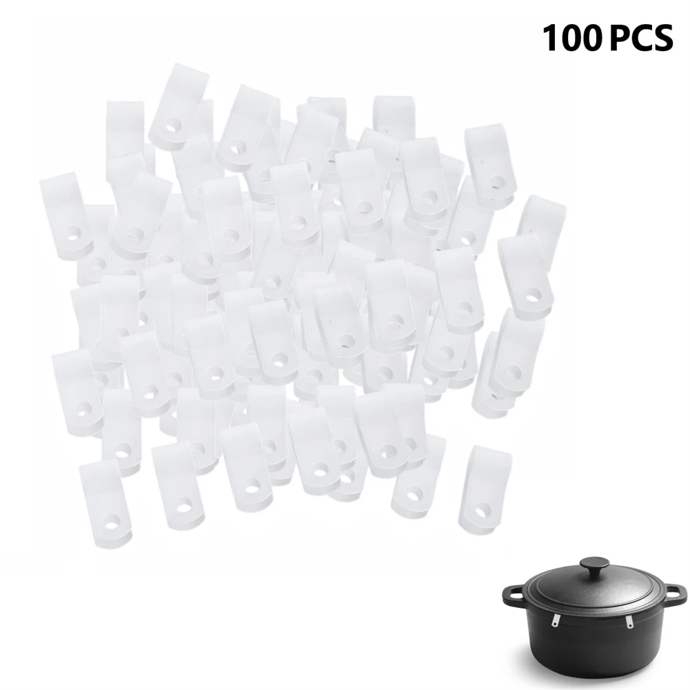 100Pcs Plastic Dutch Oven Lid Stacking Storage Display Protector Clips Plastic Bumpers 21x9.5mm White Home Storage
100Pcs Plastic Dutch Oven Lid Stacking Storage Display Protector Clips Plastic Bumpers 21x9.5mm White Home Storage
