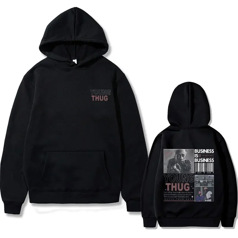 Rapper Young Thug Business Is Busines Oversized Graphic Hoodie Men's Fleece Cotton Sweatshirt Men Women Hip Hop Eu Size Clothes
Rapper Young Thug Business Is Busines Oversized Graphic Hoodie Men's Fleece Cotton Sweatshirt Men Women Hip Hop Eu Size Clothes