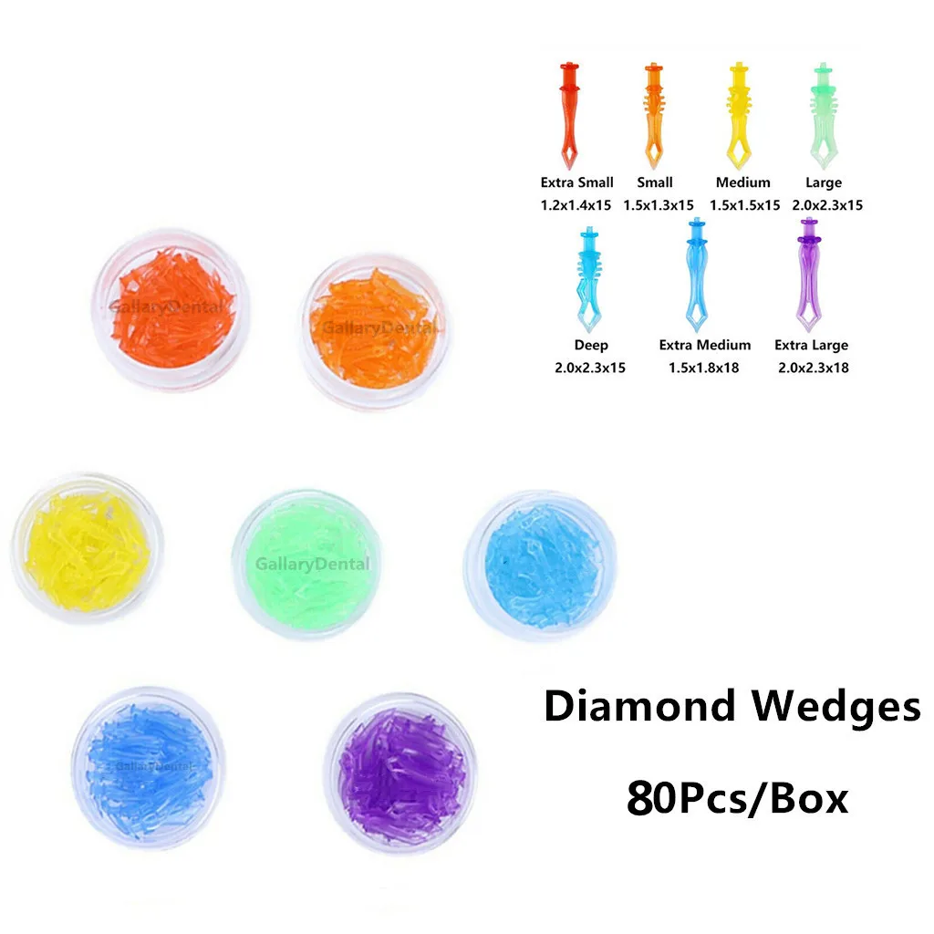 Dental Diamond Wedges Plastic Adaptive Interdental Diastema Wedge For Matrix Bands Sectional Contoured Refill
Dental Diamond Wedges Plastic Adaptive Interdental Diastema Wedge For Matrix Bands Sectional Contoured Refill