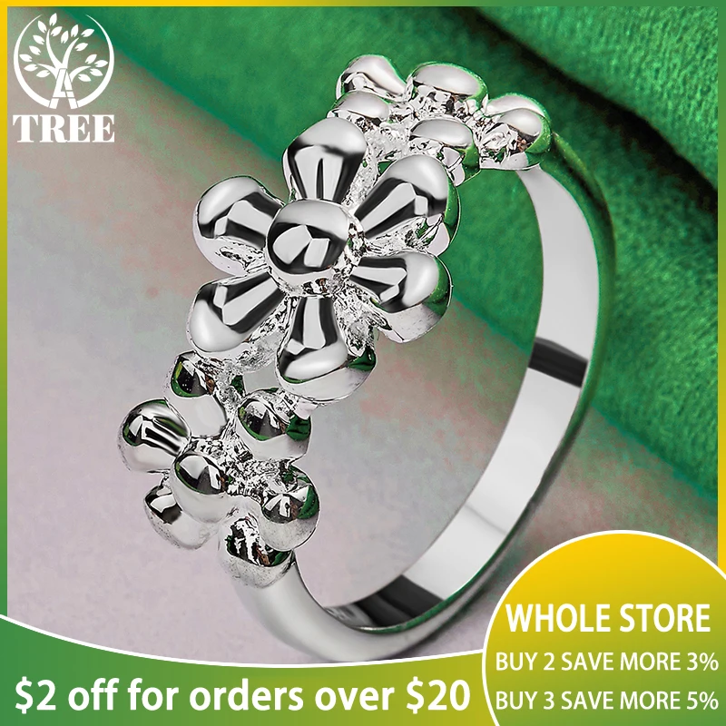 Beautiful 925 Sterling Silver Three Sunflowers Ring For Women Party Wedding Engagement Birthday Christmas Gift Fashion Jewelry
Beautiful 925 Sterling Silver Three Sunflowers Ring For Women Party Wedding Engagement Birthday Christmas Gift Fashion Jewelry